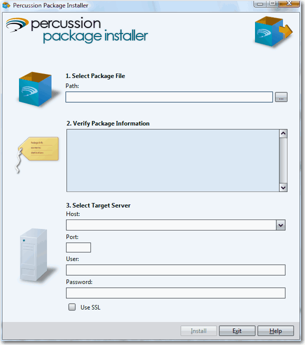 Package Installer Dialog